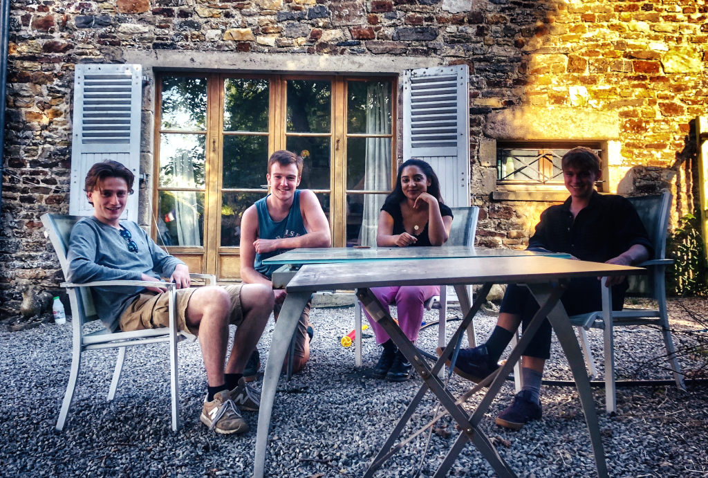 4 Happy relaxed band at my studio